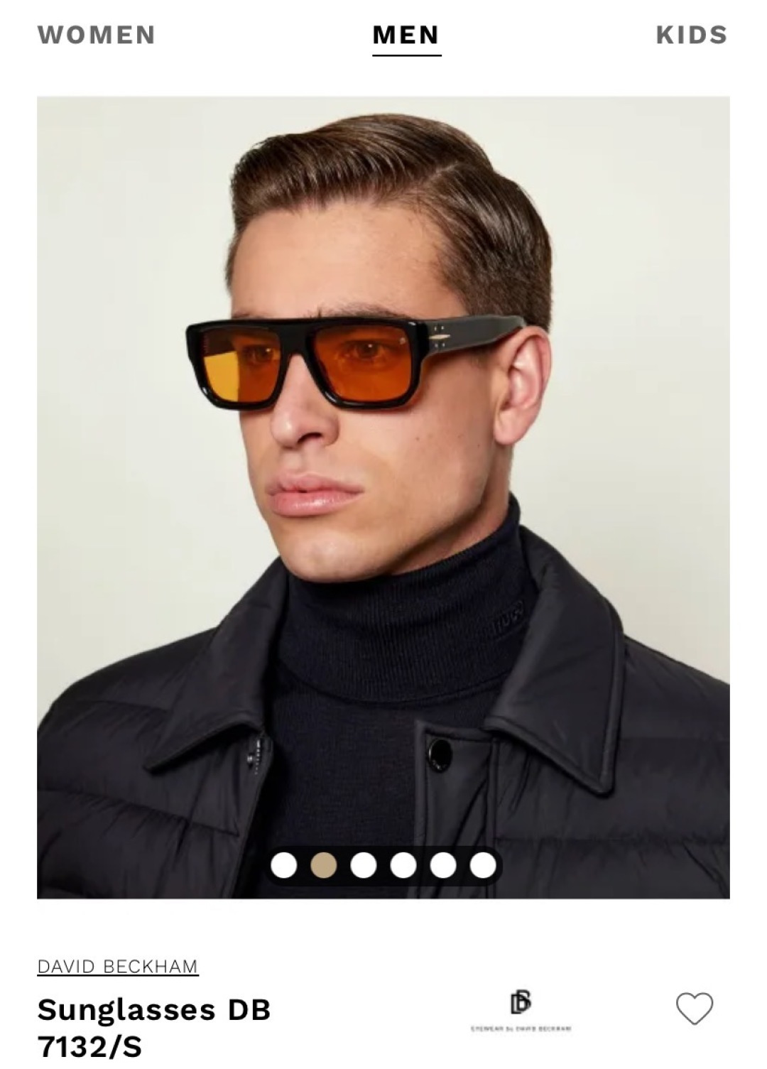 DAVID BECKHAMMOD：DB 7132/SSize：56口18-140