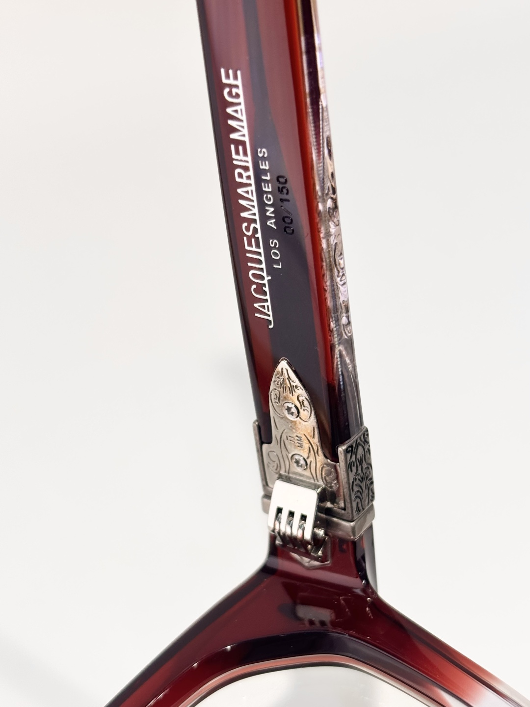 JACQUES MARIE MAGE绿松石系列 原版复刻日本手工眼镜镜框採用厚金属打造出復古的镜框作品M