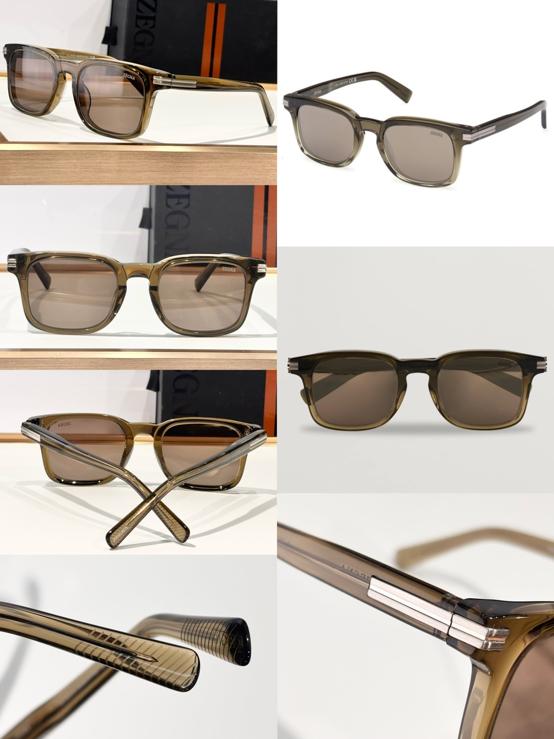 Ermenegildo ZegnaMod：EZ0230Size：50-22-145演绎全新先锋时尚优雅线