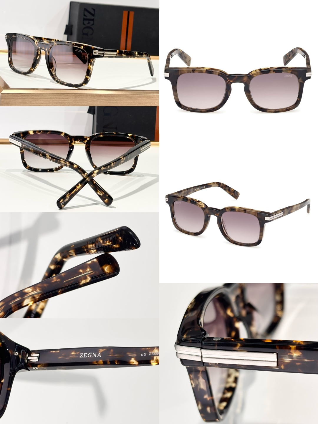 Ermenegildo ZegnaMod：EZ0230Size：50-22-145演绎全新先锋时尚优雅线