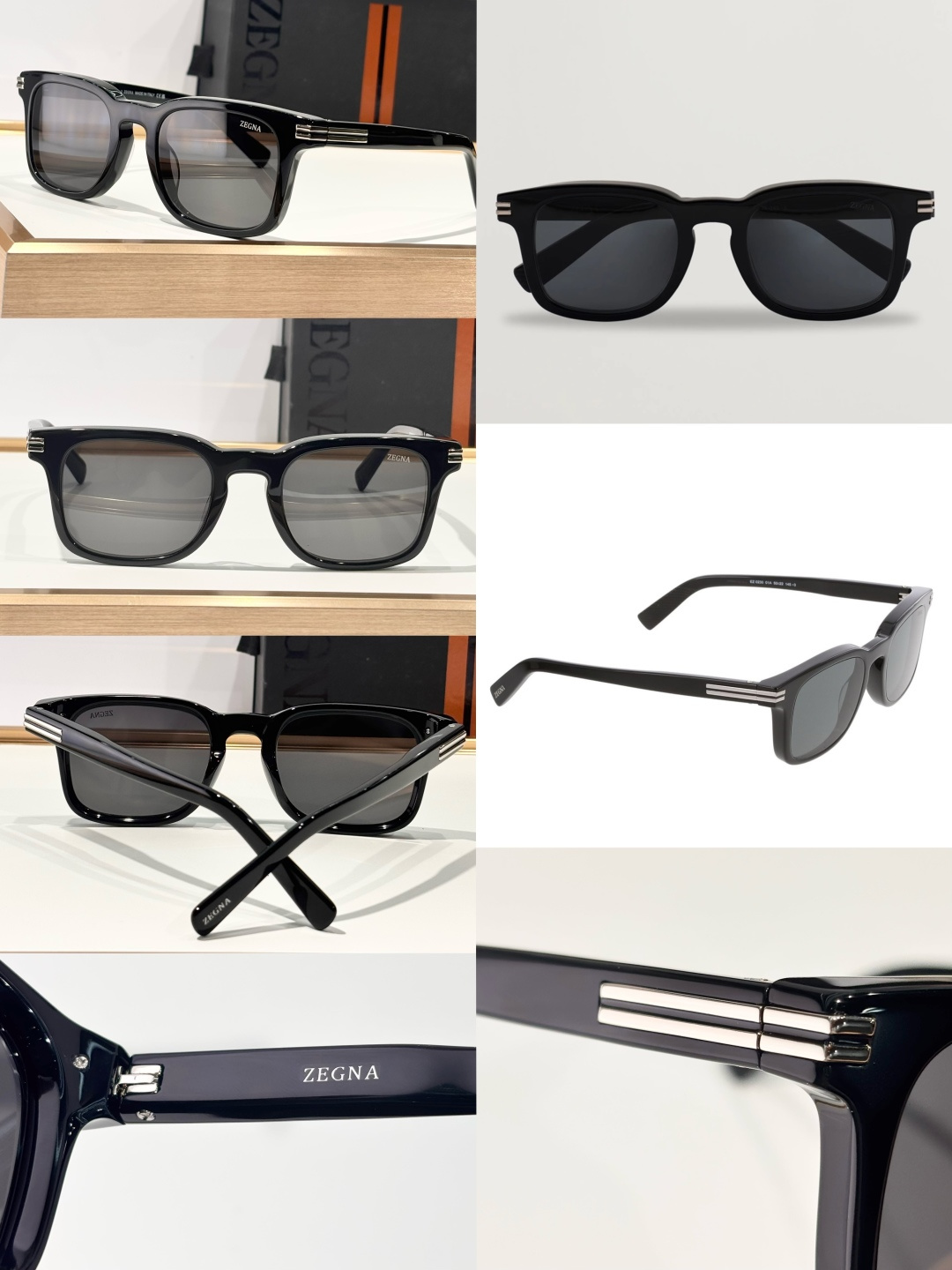 Ermenegildo ZegnaMod：EZ0230Size：50-22-145演绎全新先锋时尚优雅线