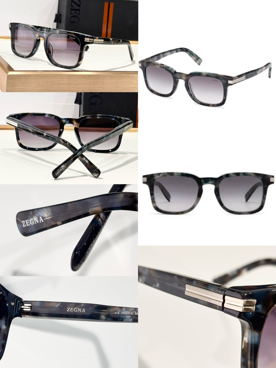 Ermenegildo ZegnaMod：EZ0230Size：50-22-145演绎全新先锋时尚优雅线