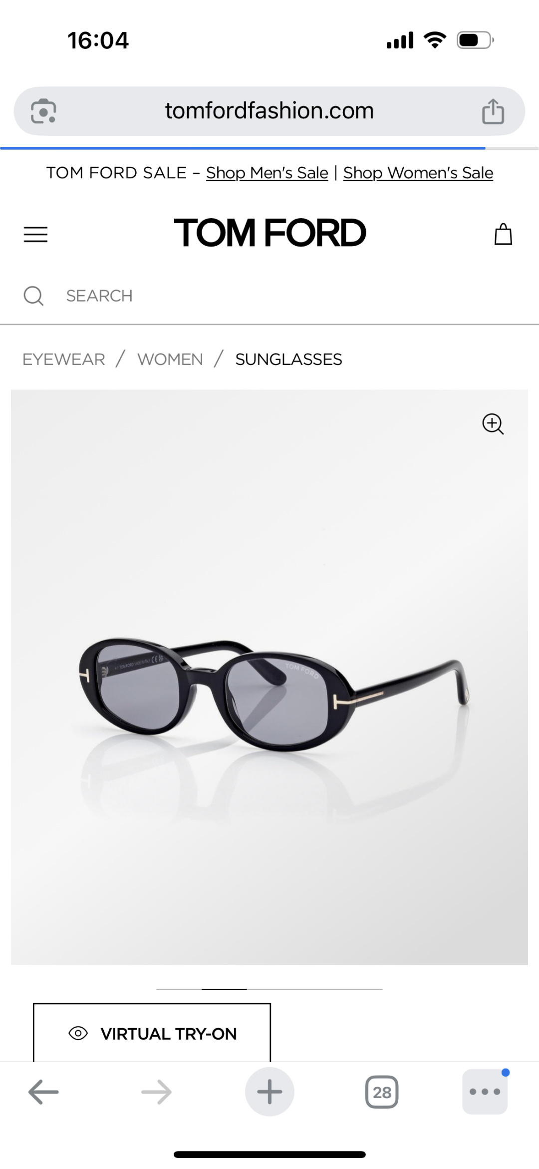 Designer Sunglasses TF1364
