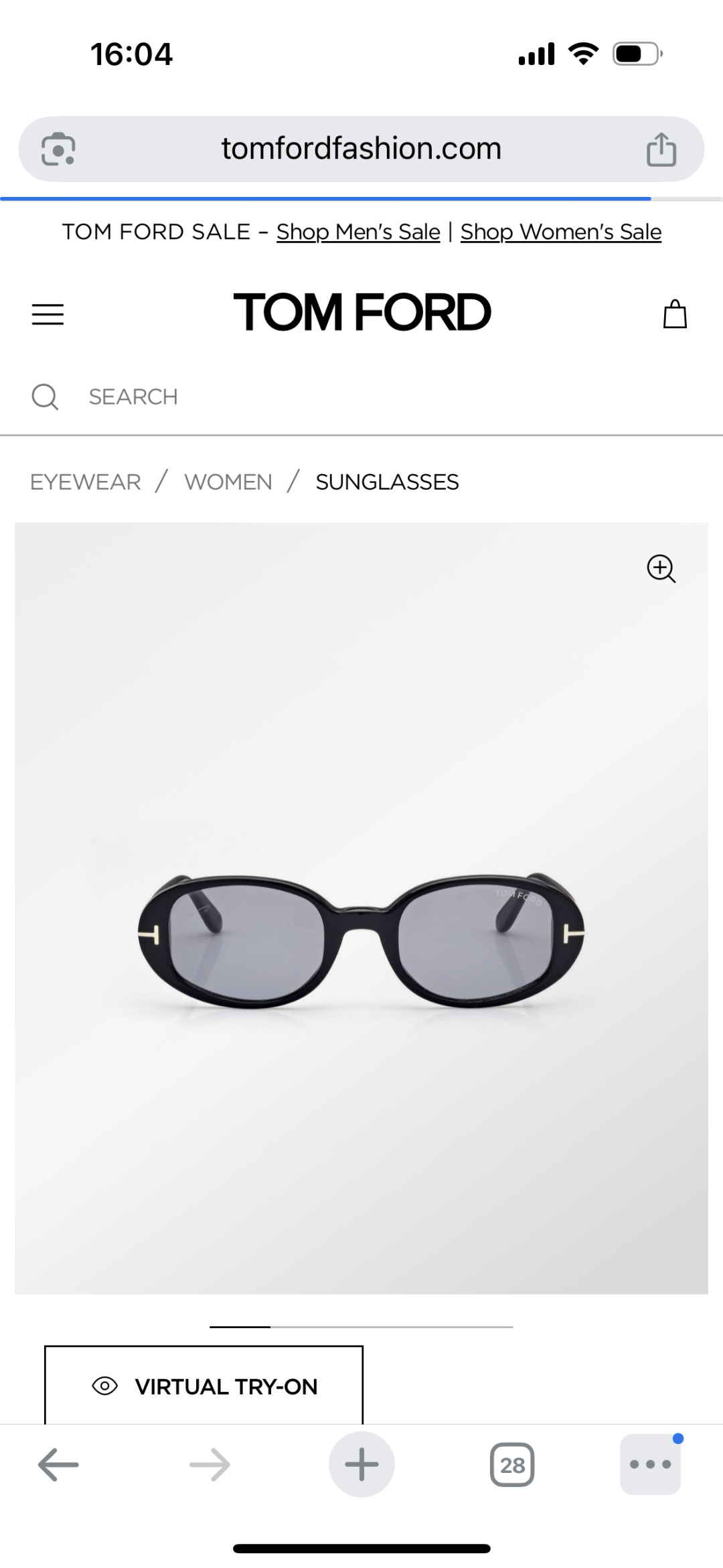 Designer Sunglasses TF1364