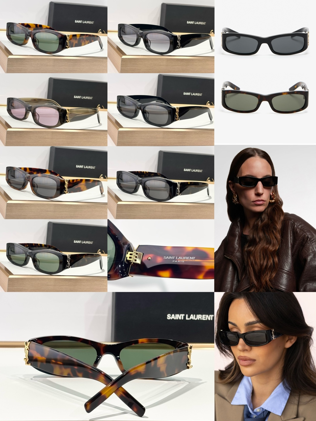 SAINT LAUREN.MODEL：SL M152SIZE：57口20-135