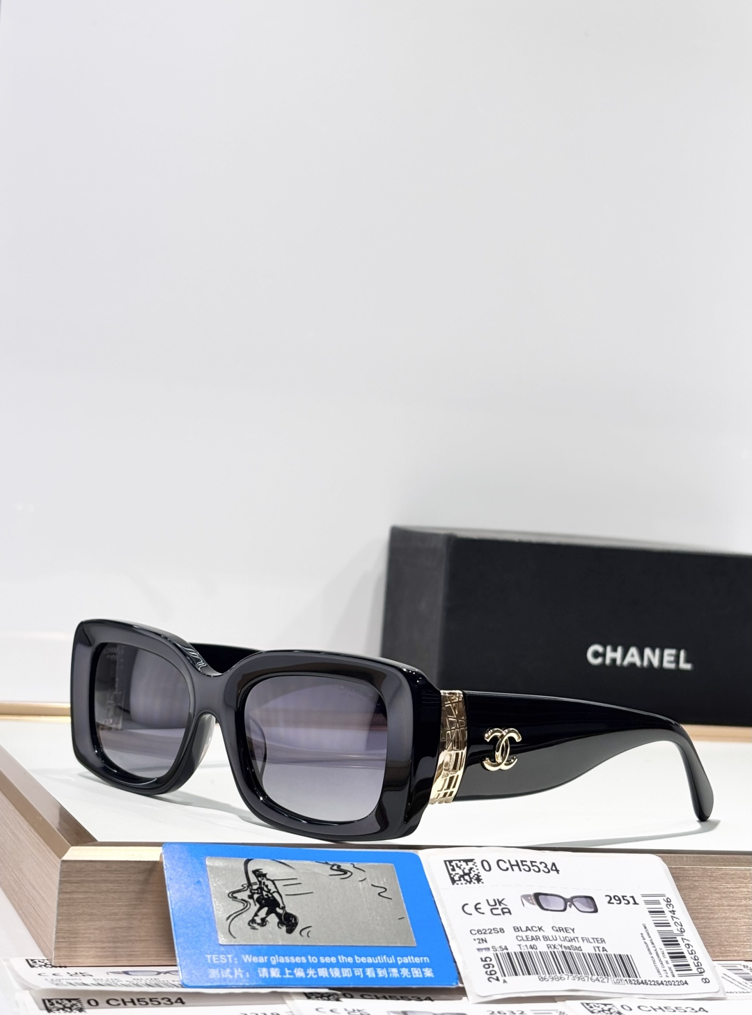 偏光Polarized lensesToquality CHANE*MOD：5534Size：54口20