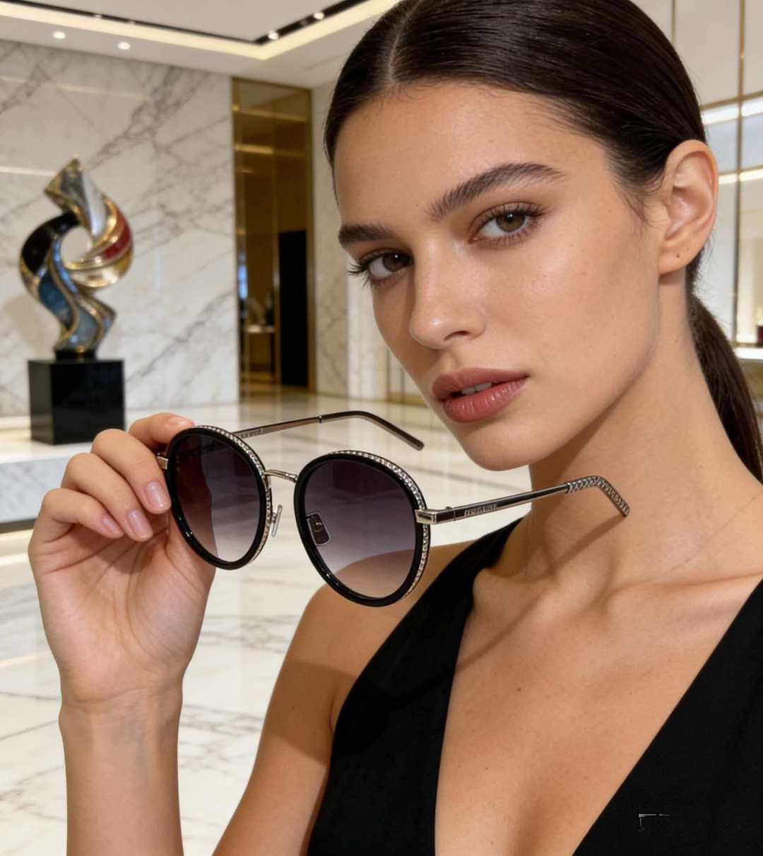 BOTTEGA VENET*MODEL：BV1428OASIZE：50口22-145