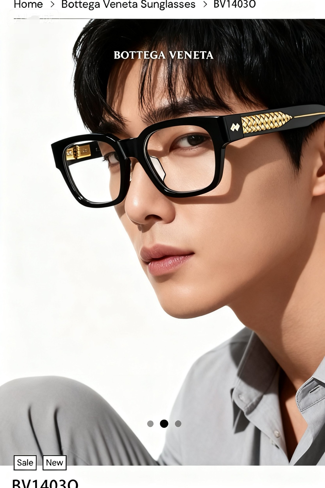 BOTTEGA VENET*MODEL：BV1403OSIZE：52口19-140