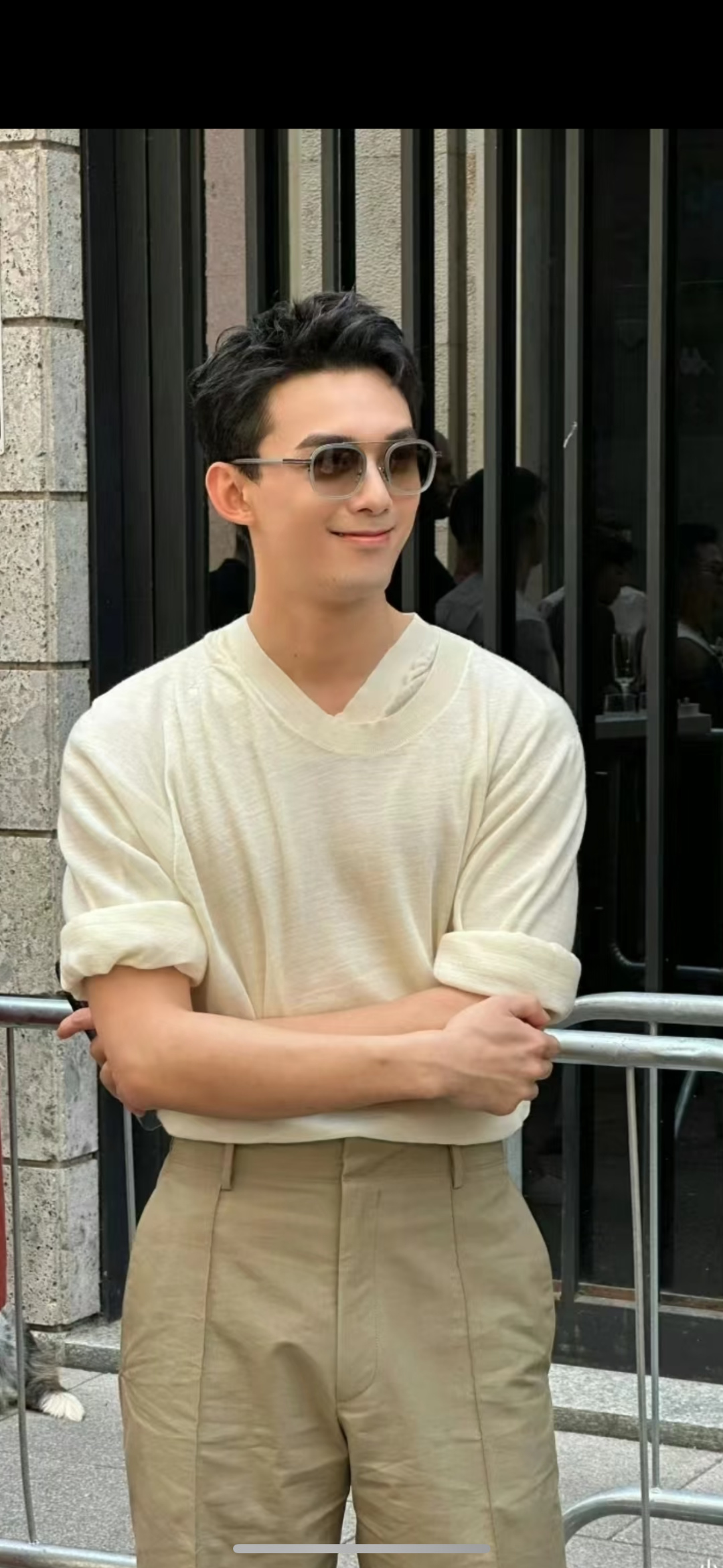 梁家辉/影帝级别的松弛感ZEGNA 原装品质ToP quality MOD：EZ0231Size：51口