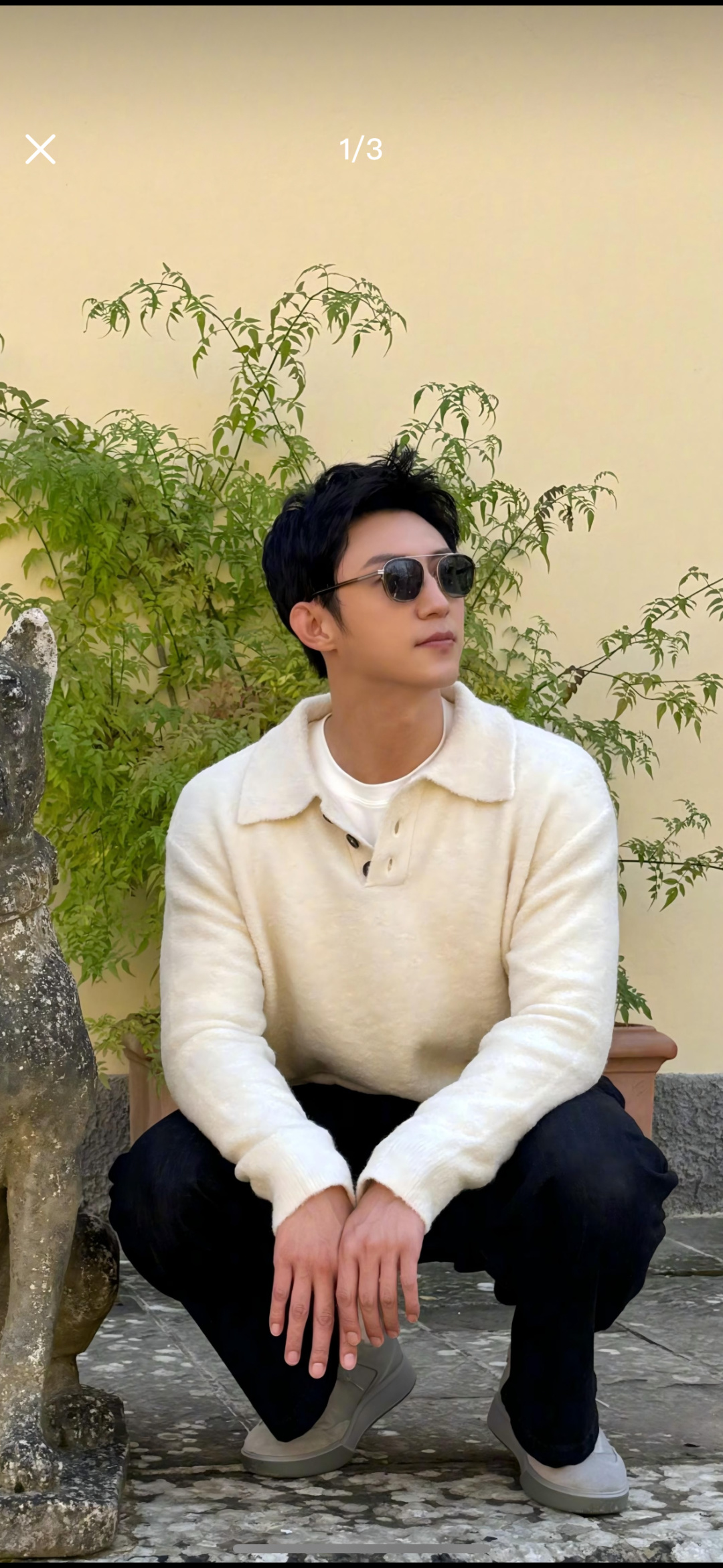 梁家辉/影帝级别的松弛感ZEGNA 原装品质ToP quality MOD：EZ0231Size：51口