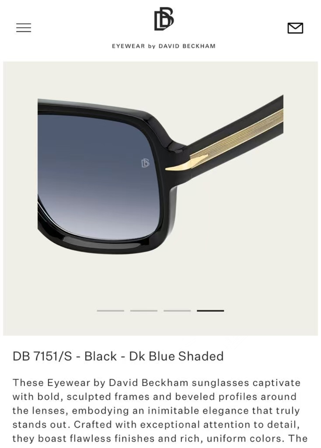 David Beckha*Mod：DB7151/SSize：55口17-145