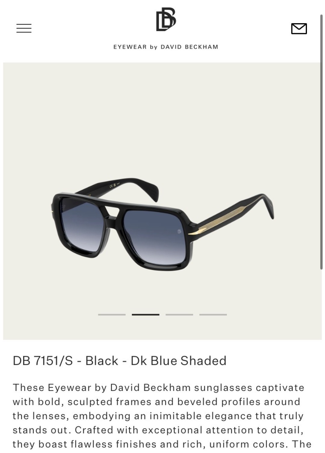 David Beckha*Mod：DB7151/SSize：55口17-145