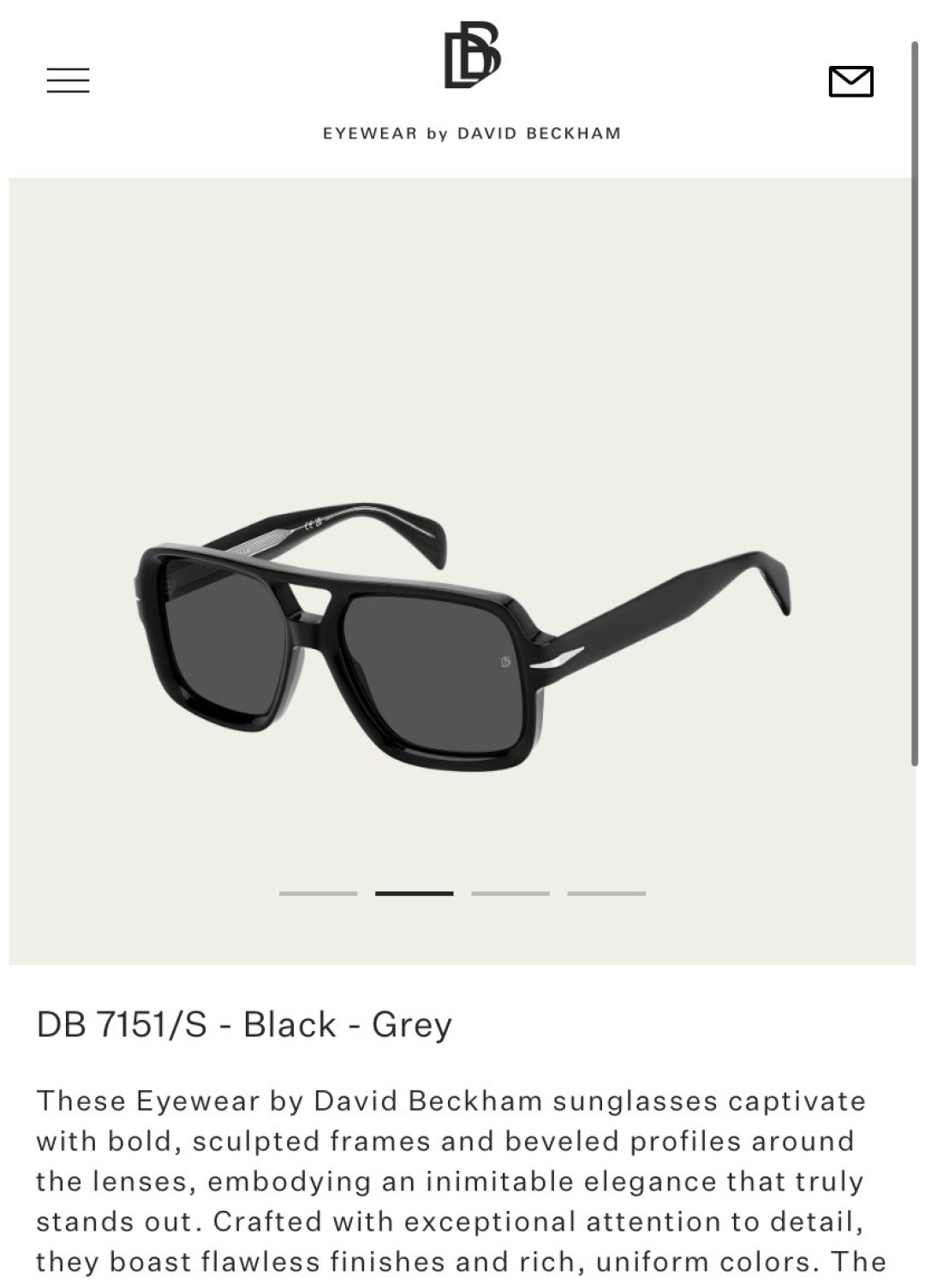 David Beckha*Mod：DB7151/SSize：55口17-145