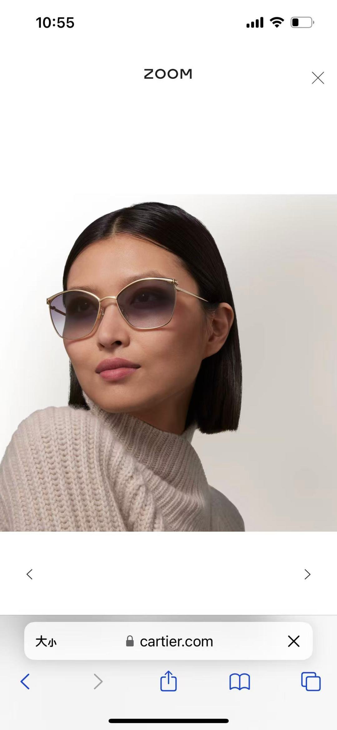 Cartie*MODEL：CT0595SSIZE: 59口18-140