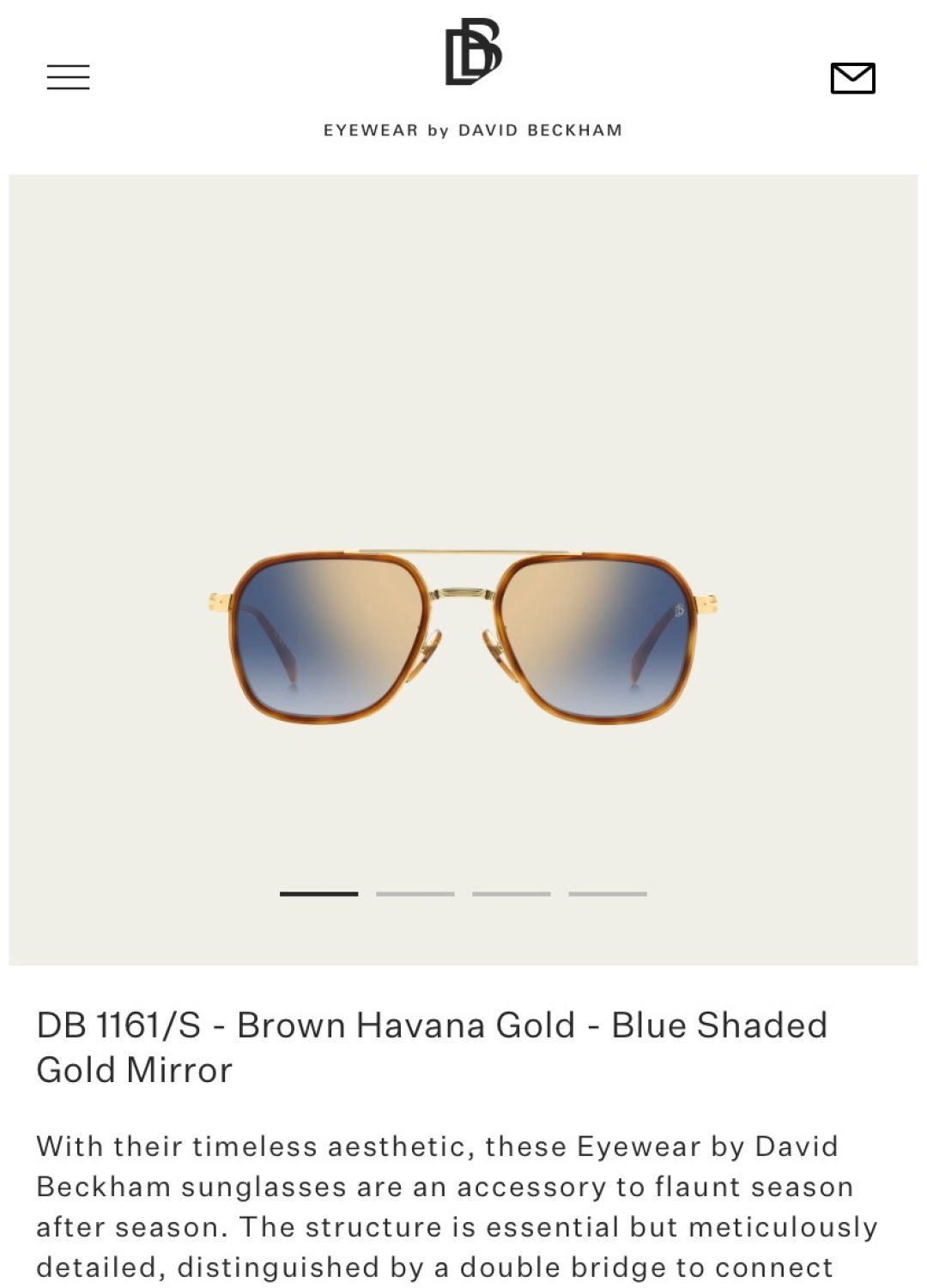 David BeckhamMODEL：DB1160/Ssize：54口22 145