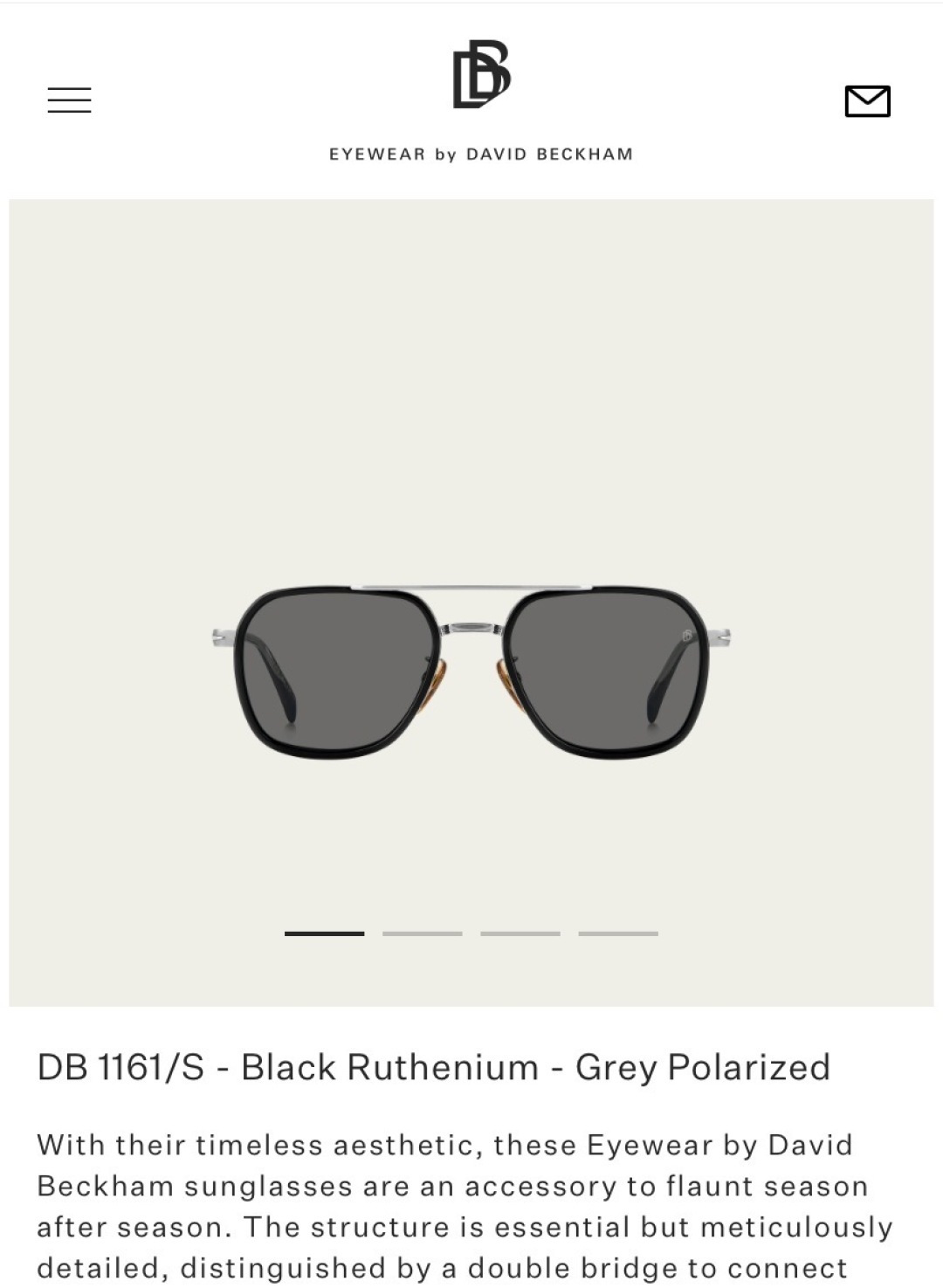 David BeckhamMODEL：DB1160/Ssize：54口22 145
