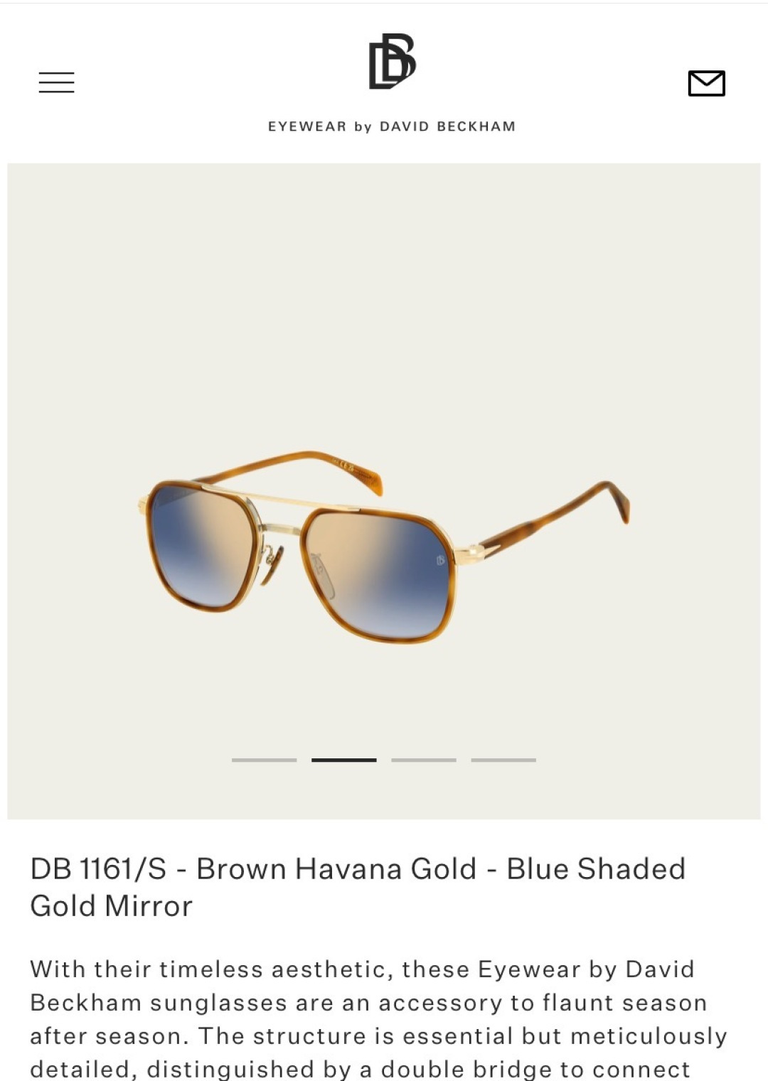 David BeckhamMODEL：DB1160/Ssize：54口22 145