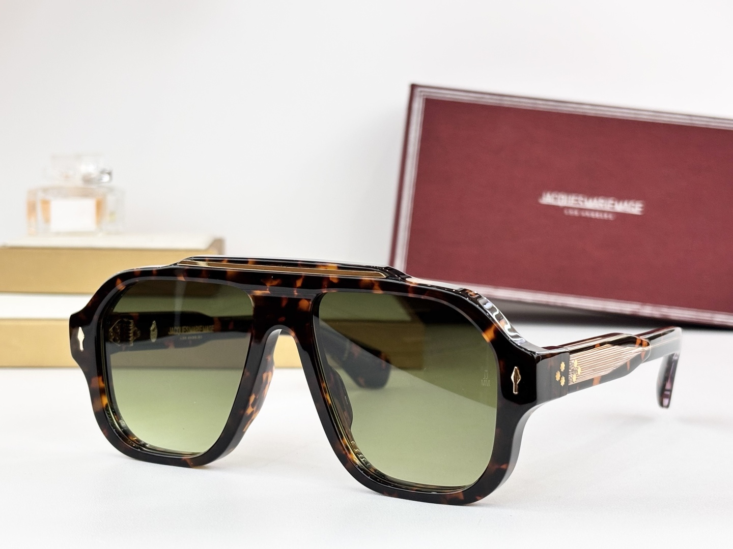 JACQUES MARIE MAGE日本手工眼镜 MODEL：OCTAVIAN SIZE:54口17-1