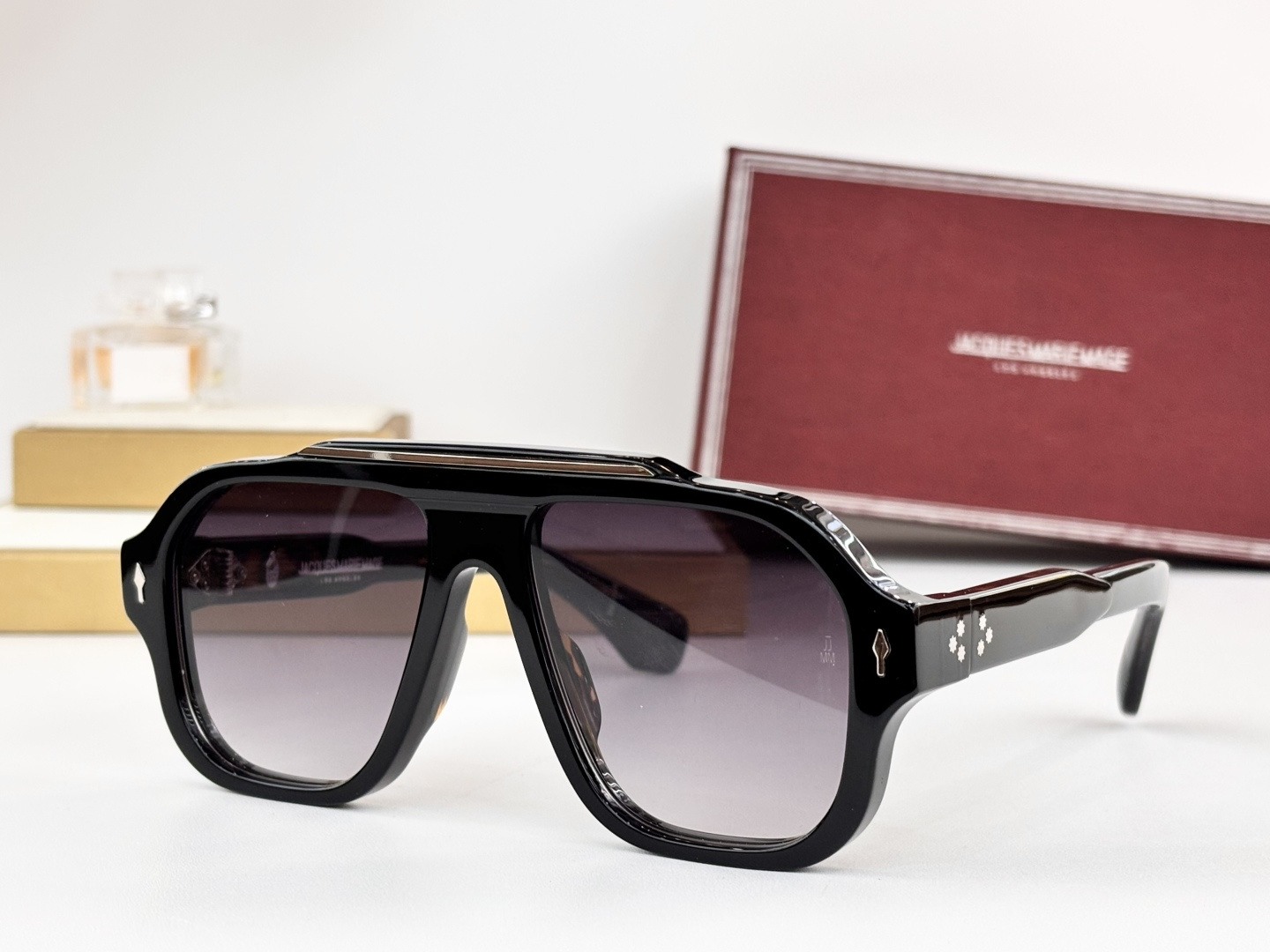 JACQUES MARIE MAGE日本手工眼镜 MODEL：OCTAVIAN SIZE:54口17-1