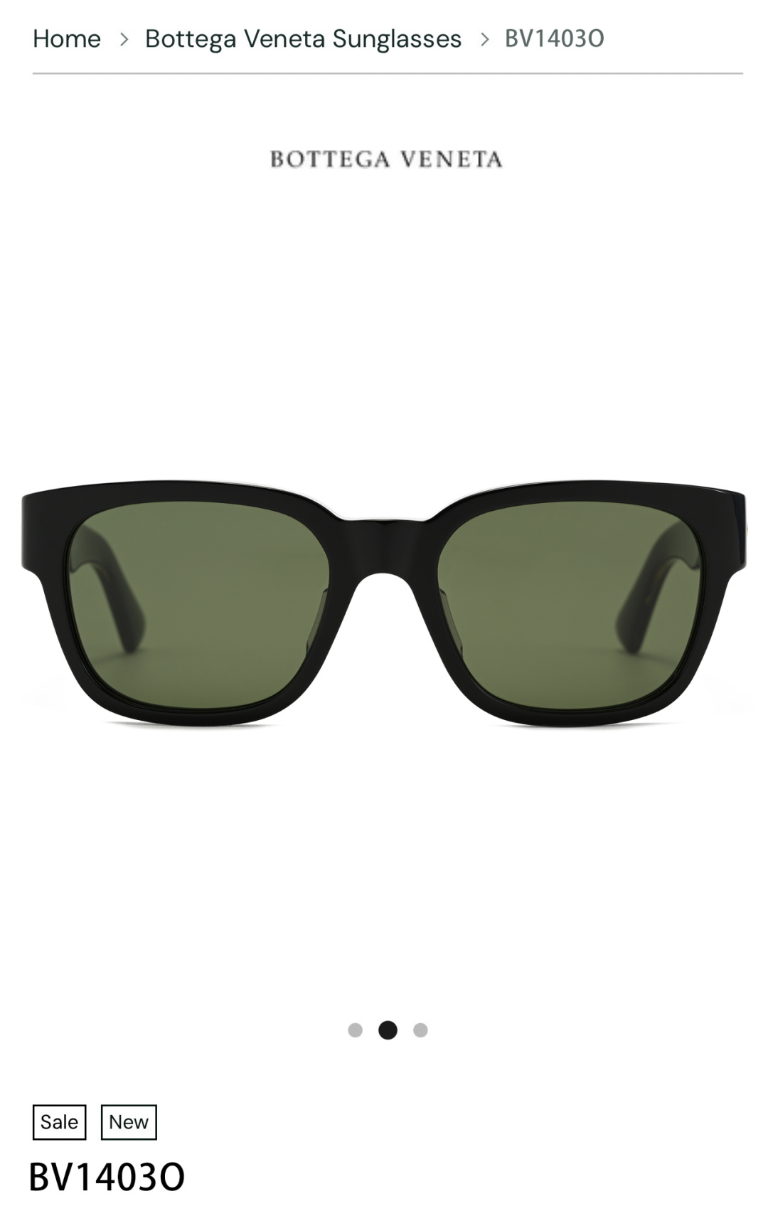 Bottega Venet*Mod ：BV1403OSize ：52口19-140