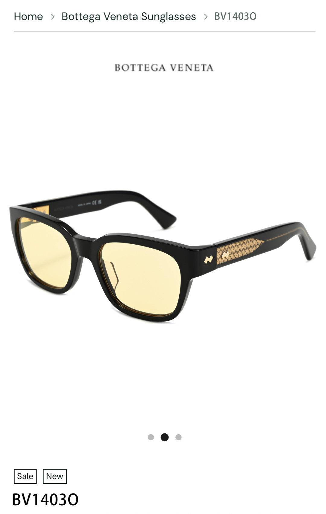 Bottega Venet*Mod ：BV1403OSize ：52口19-140