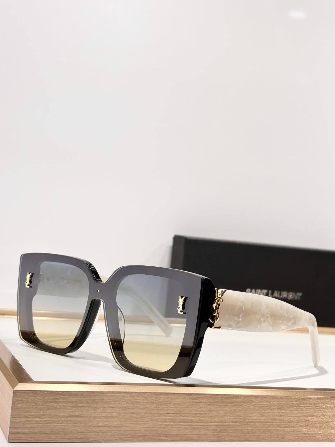 SAINT LAURENT Mod:SL99/FSIZE:144-0-145深斜面设计YSL金标