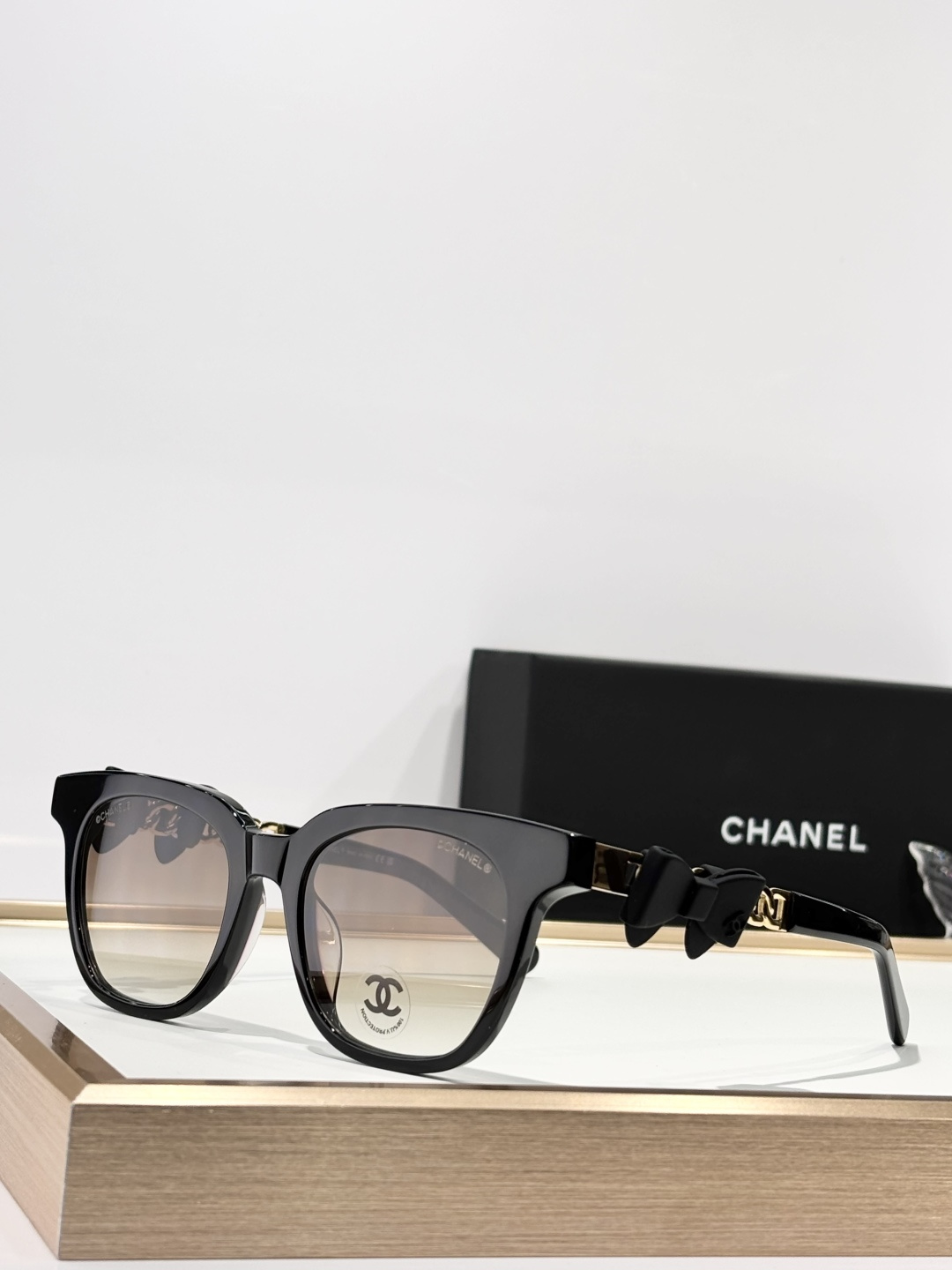 CHANEL蝴蝶结可拆卸MODEL：CH9226QSIZE：47口20-142