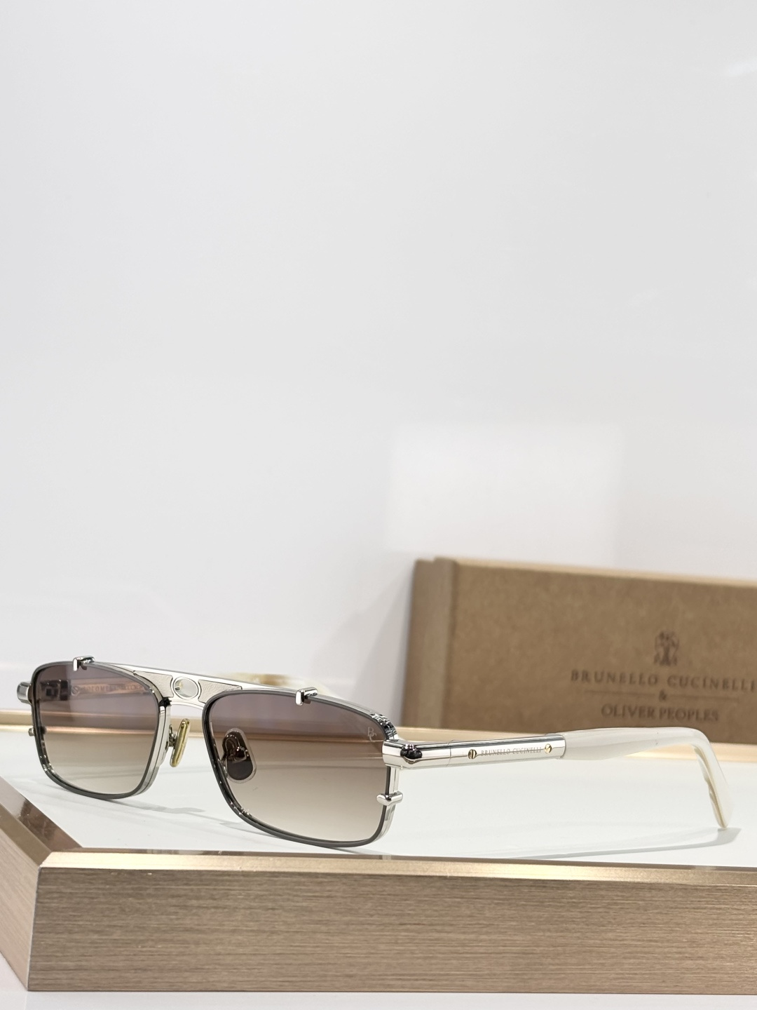 Brunello Cucinelli X Oliver PeoPle老钱风原装品质MOD:BC2010S