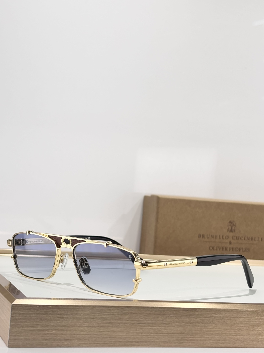 Brunello Cucinelli X Oliver PeoPle老钱风原装品质MOD:BC2010S