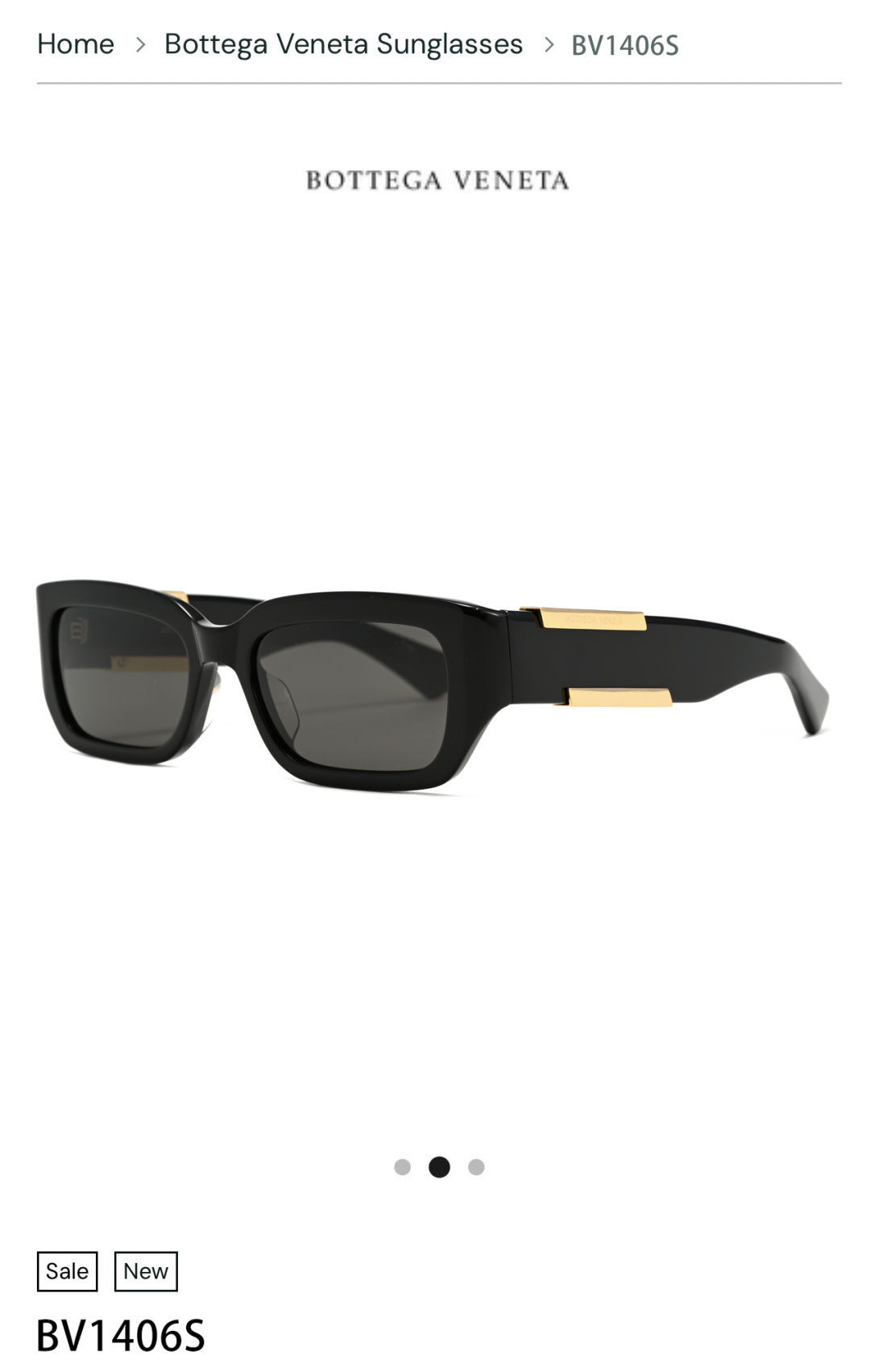 BOTTEGA VENET*MODEL：BV1406SSIZE:53口18-145