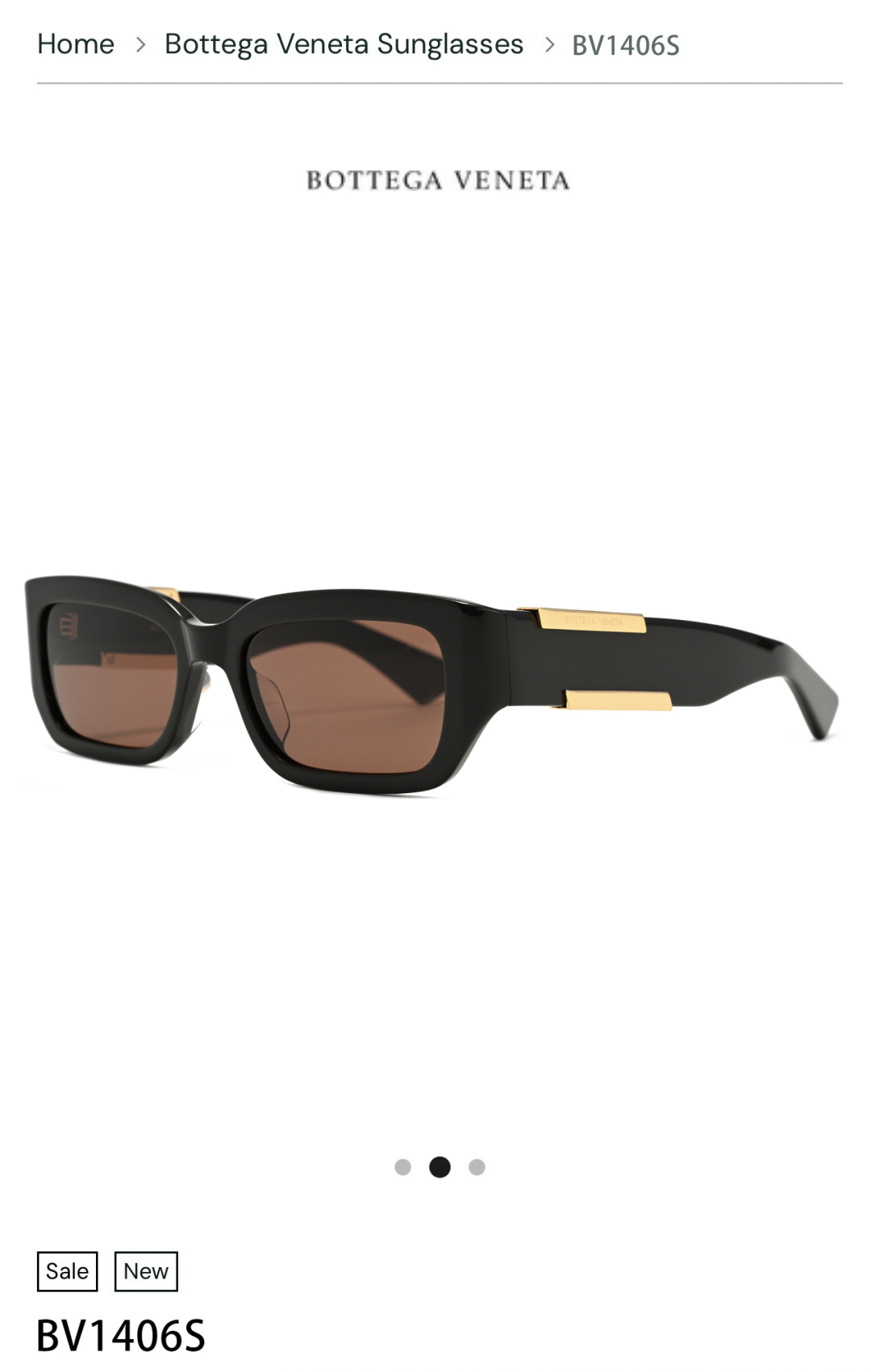 BOTTEGA VENET*MODEL：BV1406SSIZE:53口18-145