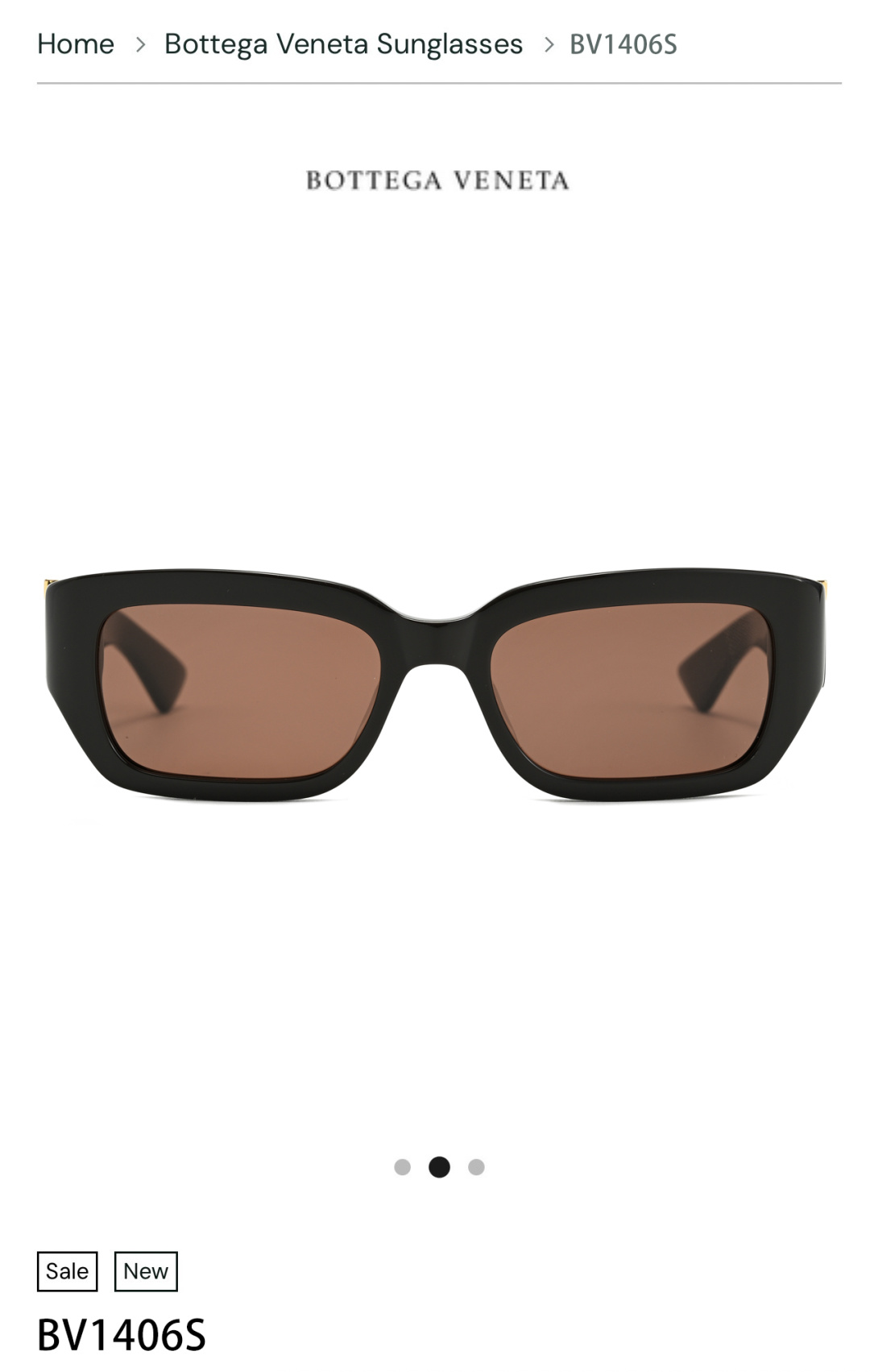 BOTTEGA VENET*MODEL：BV1406SSIZE:53口18-145