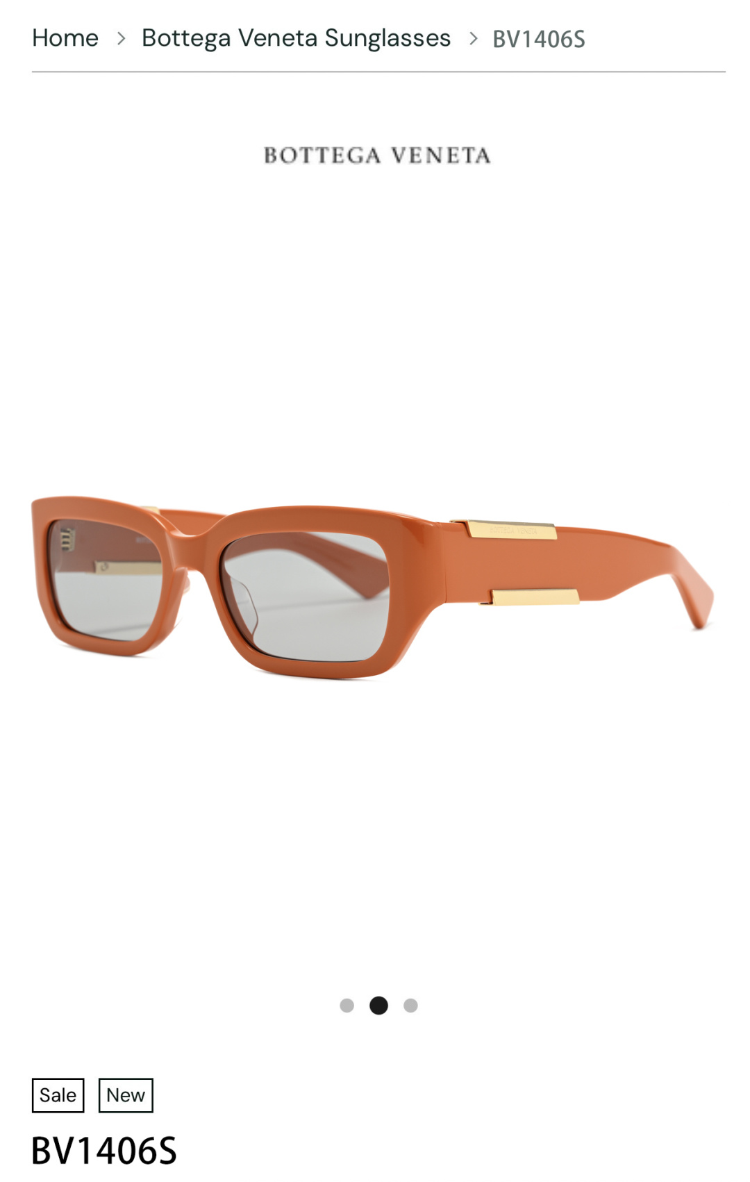 BOTTEGA VENET*MODEL：BV1406SSIZE:53口18-145