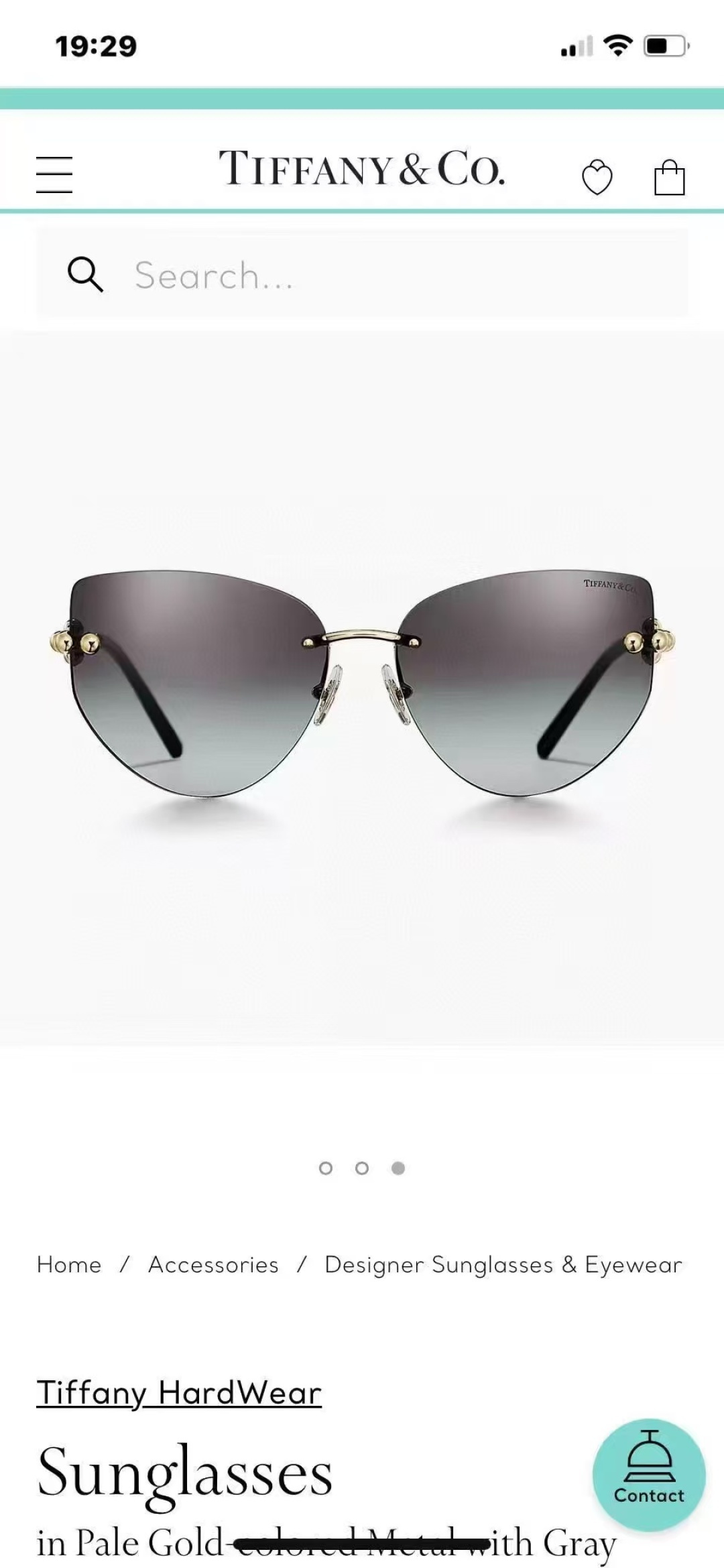 TIFFANY&Co.MODEL：OTF3096SIZE：60口15-135