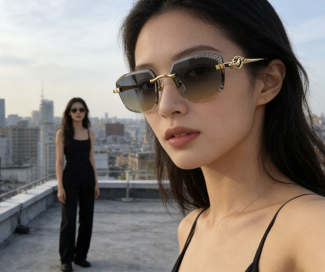 CartierMOD：CT0825SSize：56口20-135k金电镀 不假黄Photo chromi