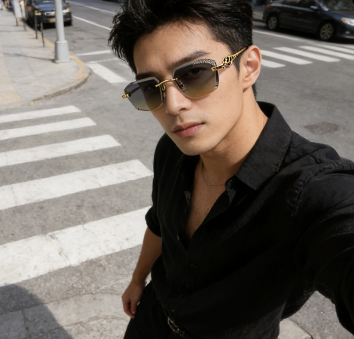 CartierMOD：CT0825SSize：56口20-135k金电镀 不假黄Photo chromi