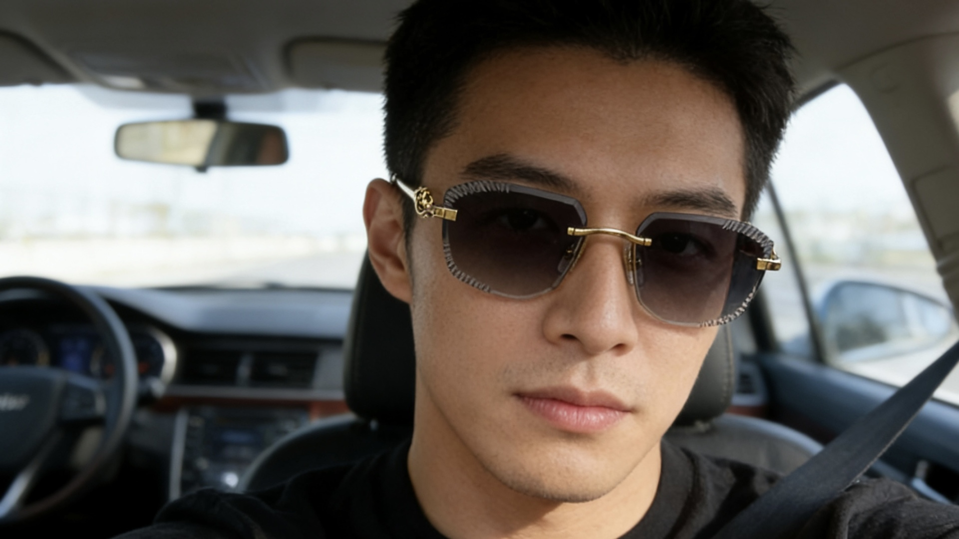 CartierMOD：CT0825SSize：56口20-135k金电镀 不假黄Photo chromi