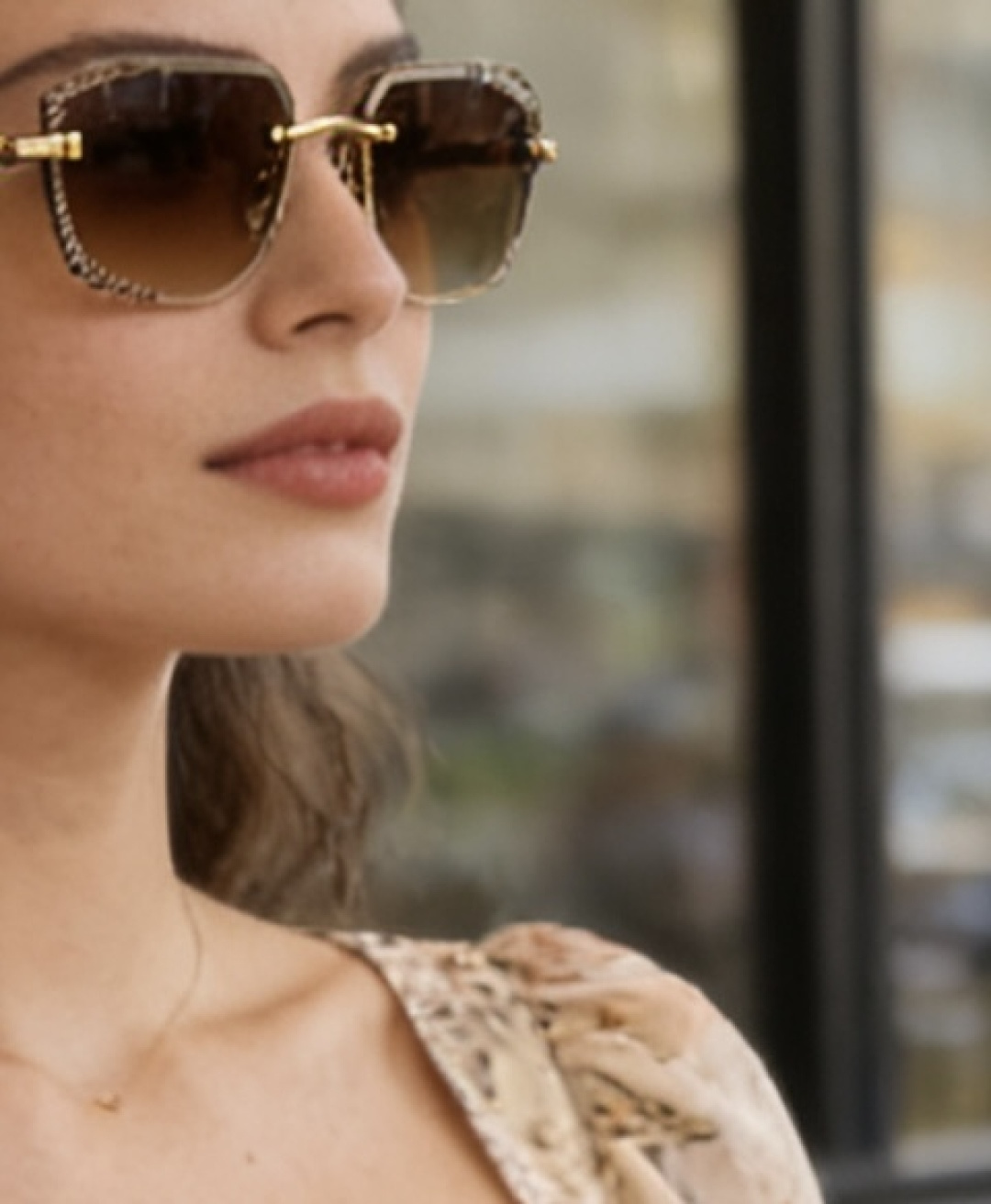 CartierMOD：CT0825SSize：56口20-135k金电镀 不假黄Photo chromi