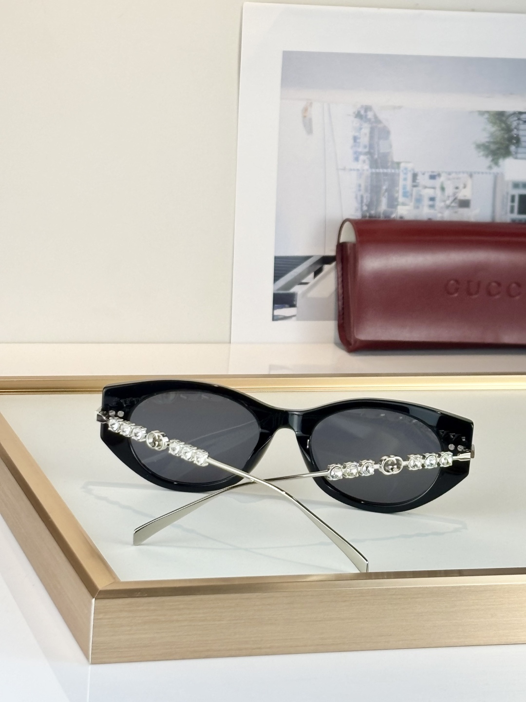 ToP quality GUCC*MOD:GG1970SA Size:54口19-145 XL倪妮同款墨