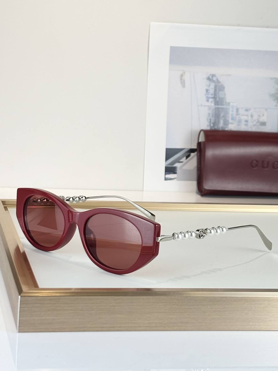 ToP quality GUCC*MOD:GG1970SA Size:54口19-145 XL倪妮同款墨