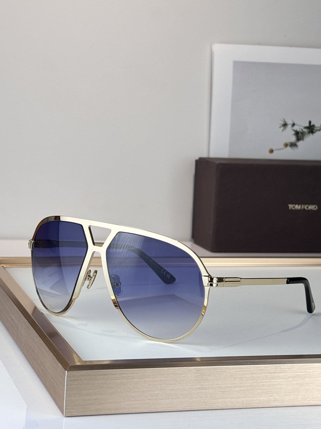 oversizedTom For*Mod:TF1060Size：64-14-135超大框上脸有范原版鼻托