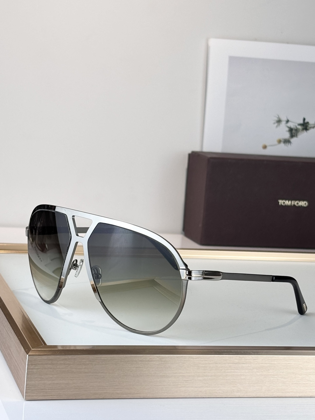 oversizedTom For*Mod:TF1060Size：64-14-135超大框上脸有范原版鼻托