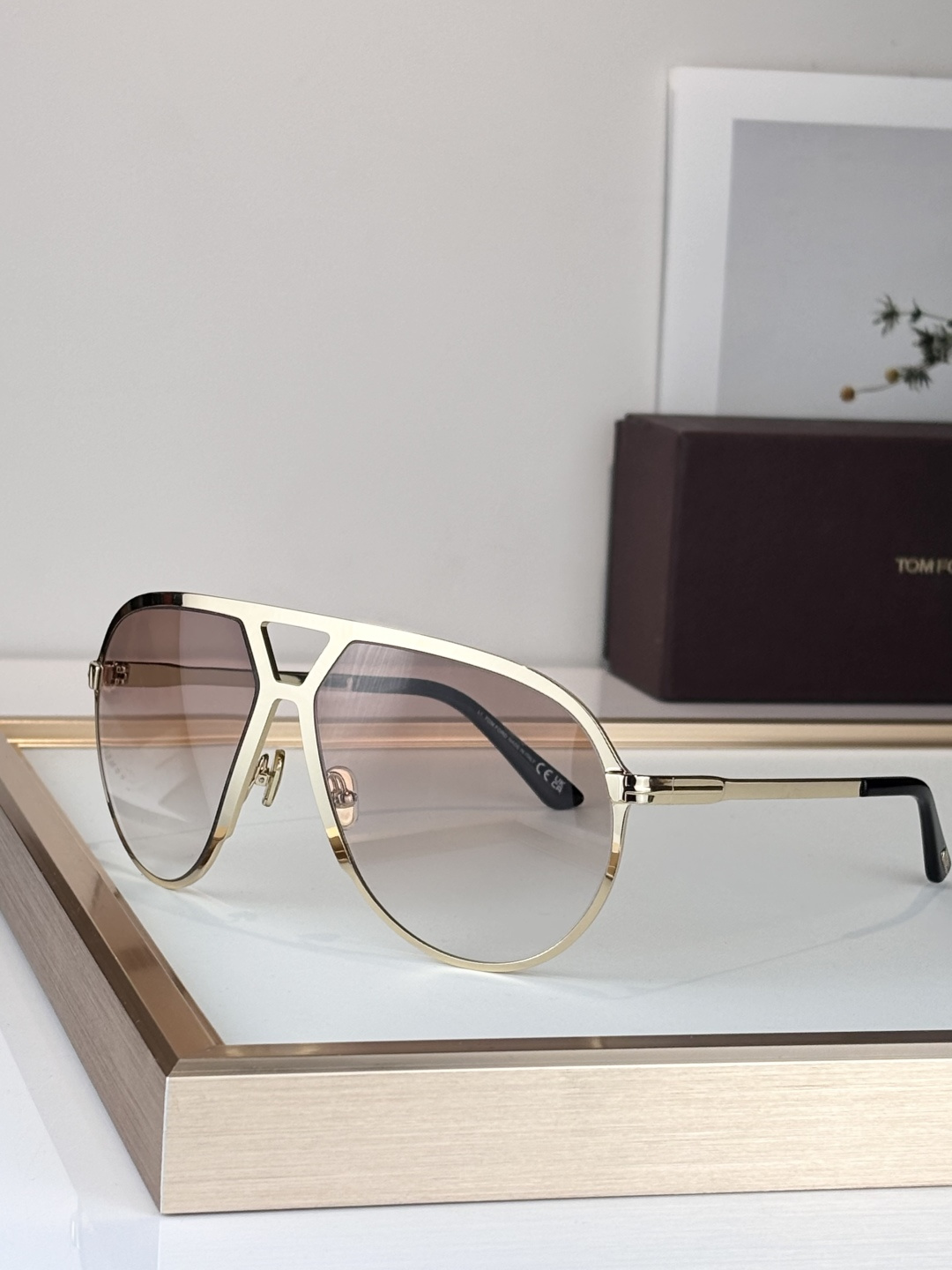 oversizedTom For*Mod:TF1060Size：64-14-135超大框上脸有范原版鼻托