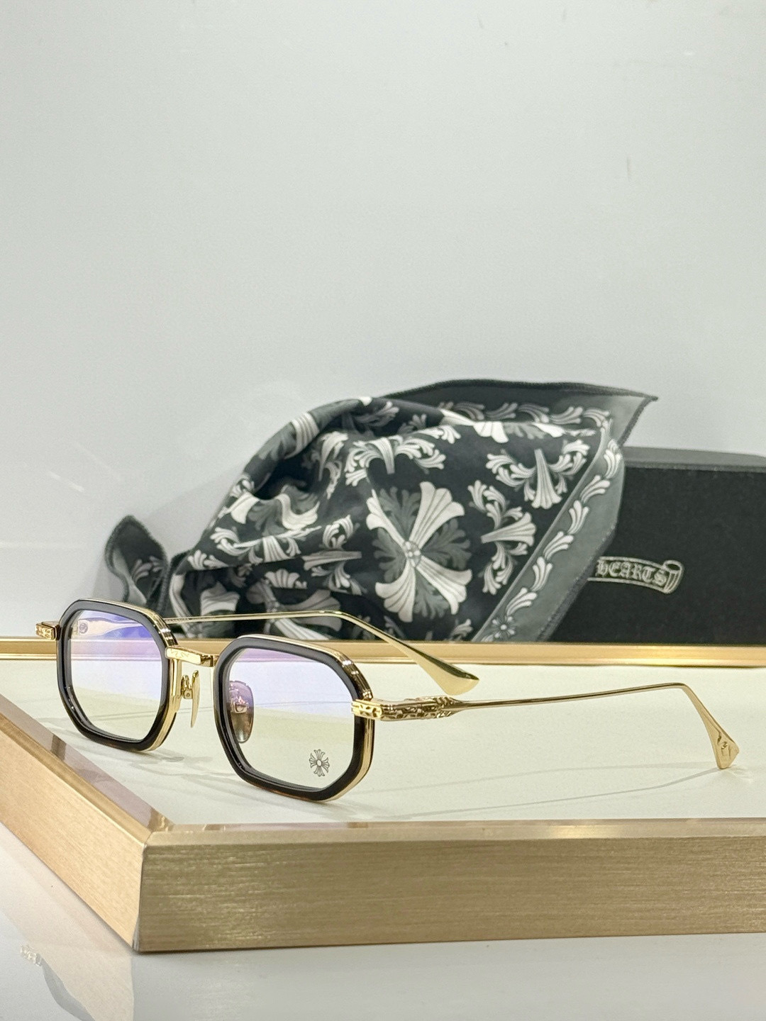 𝘾𝙝𝙧𝙤𝙢𝙚 𝙃𝙚𝙖𝙧𝙩𝙨Mod：STYLIDASize：49-24-148手工打磨抛光立体logo彰显