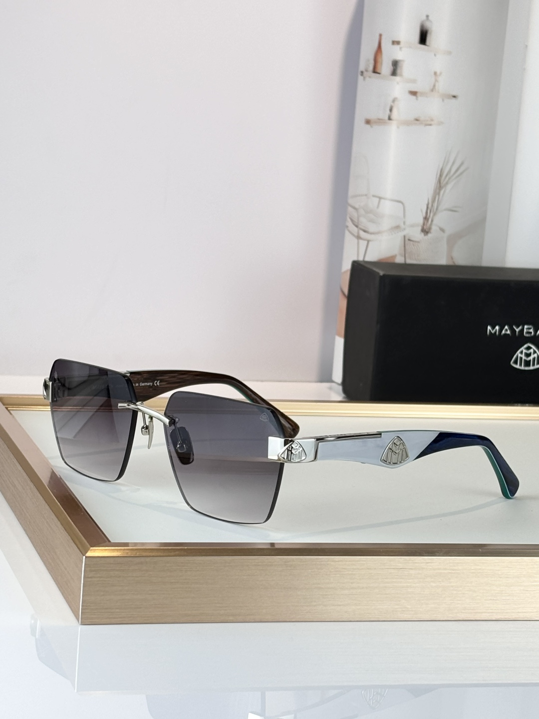 MaybachMod：The Magic ISize：59-17-140定制进口板料双色拼腿 采用K金真