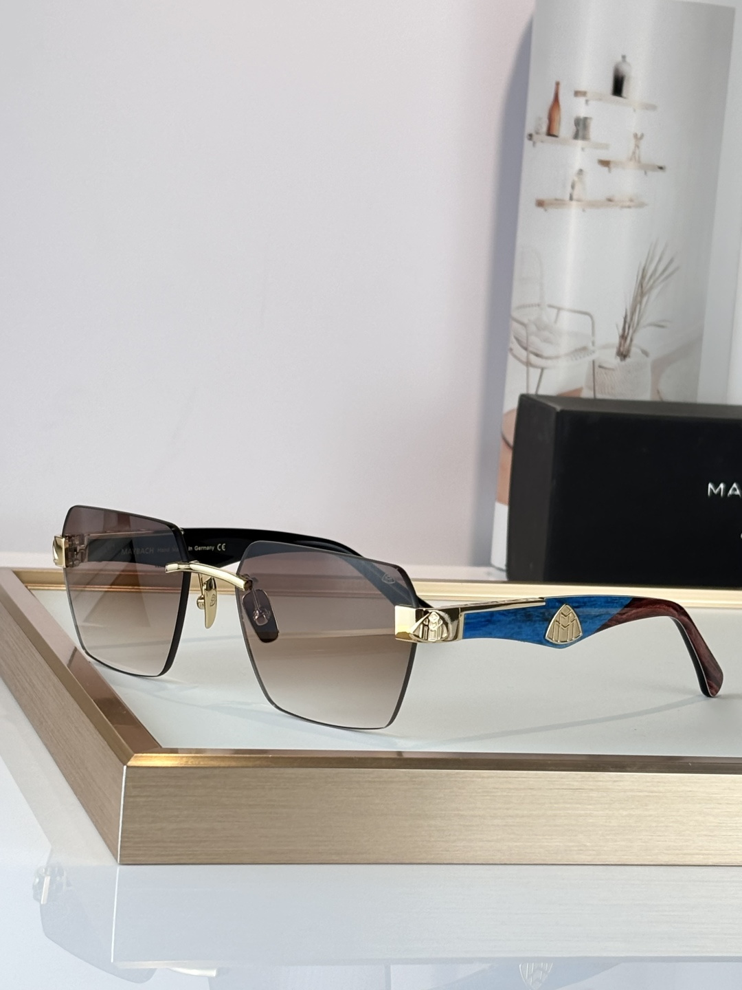 MaybachMod：The Magic ISize：59-17-140定制进口板料双色拼腿 采用K金真