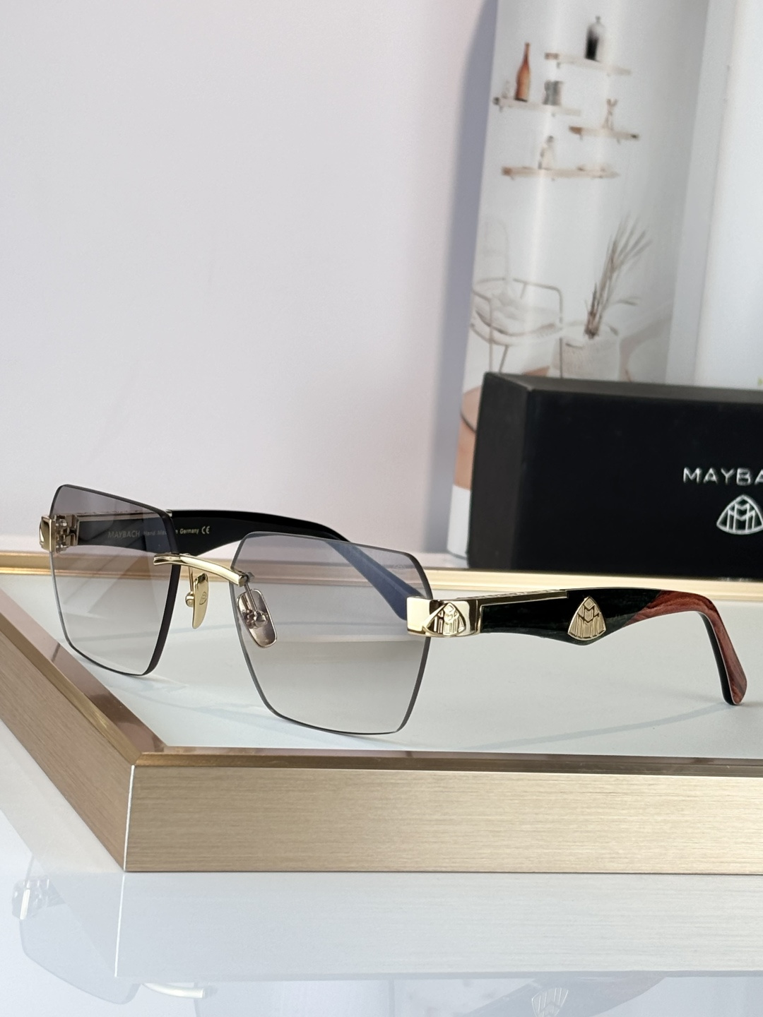 MaybachMod：The Magic ISize：59-17-140定制进口板料双色拼腿 采用K金真