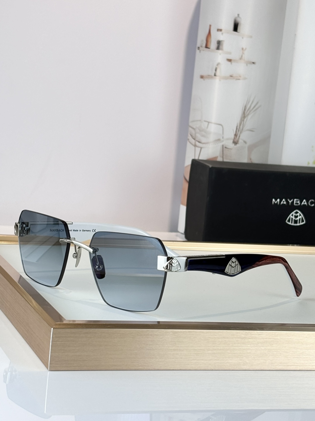 MaybachMod：The Magic ISize：59-17-140定制进口板料双色拼腿 采用K金真