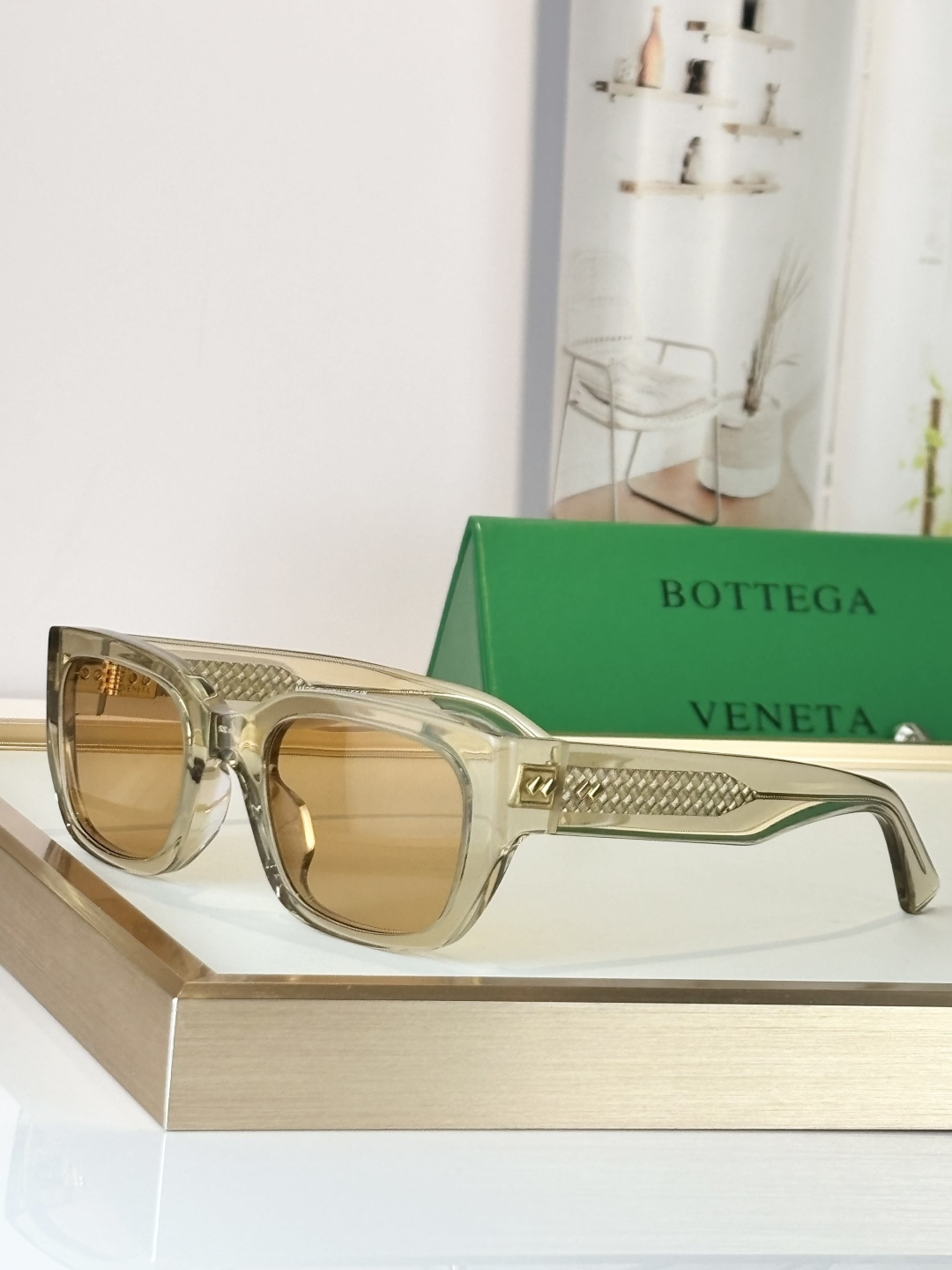 Bottega Venet*MODEL：BV1400SSIZE：51口22-140