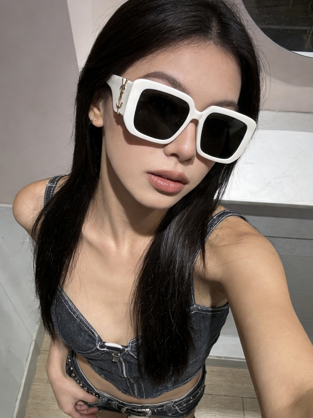 SAINT LAURENT Oversized MOD:SLM120Size:53-19-140